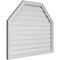 Ekena Millwork Octagonal Top Surface Mount PVC Gable Vent w/ 2"W x 1-1/2"P Brickmould Frame, 40"W x 32"H GVPOT40X3202SF - alternate 2